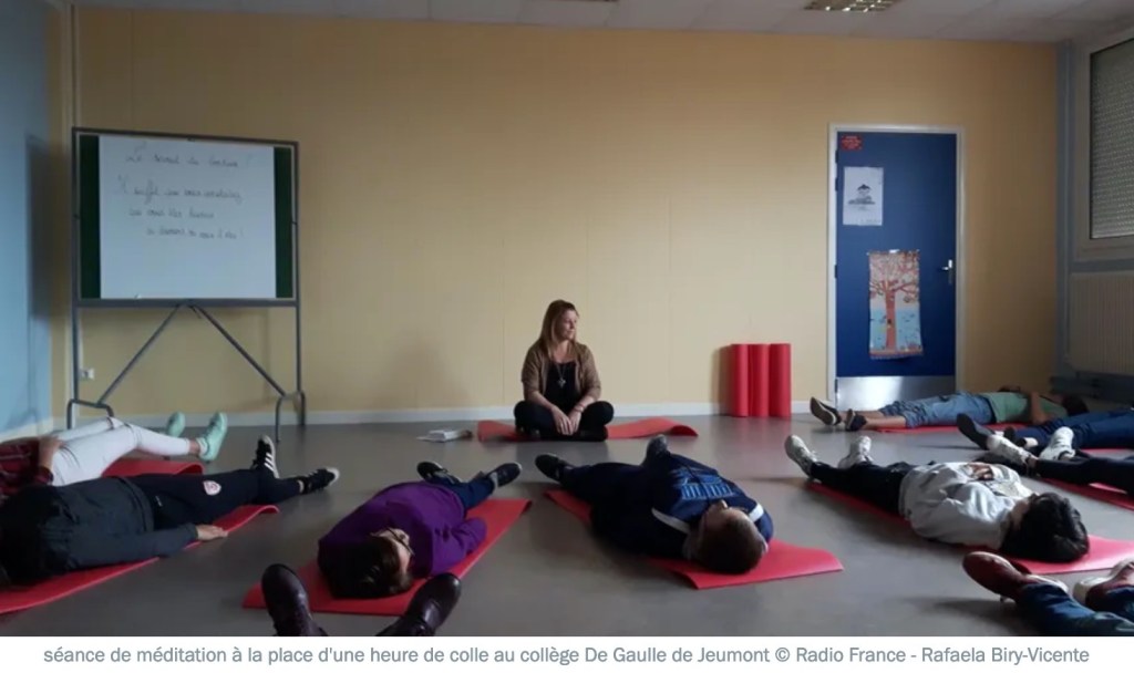 LIEN. De la méditation pour remplacer les heures de colle au&nbsp;collège.