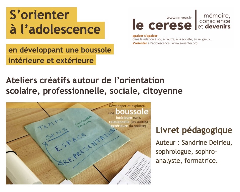 OUTIL. Livret pédagogique &laquo;&nbsp;S&rsquo;orienter à l&rsquo;adolescence&nbsp;&raquo;